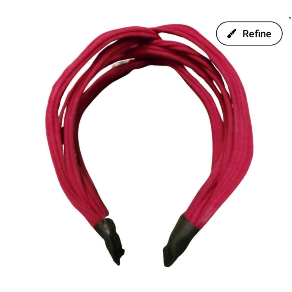 Adjustable Headband Maroon NEW